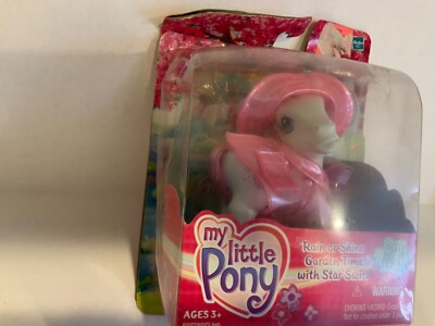 NEW My Little Pony RAIN OR SHINE GARDEN TIME WITH STAR SWIRL 2003