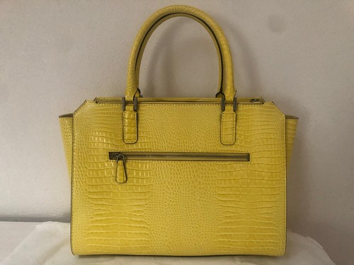 Damen Tasche von GUESS, gelb- "Raffie" - Bild 10 von 12