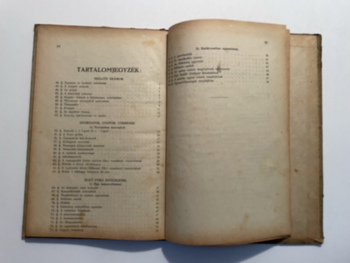 2 Algebra Texts Kozepiskolak alsobb osztalyai szamara Kotet 2, 3 1925-26 Hungary - Picture 8 of 18