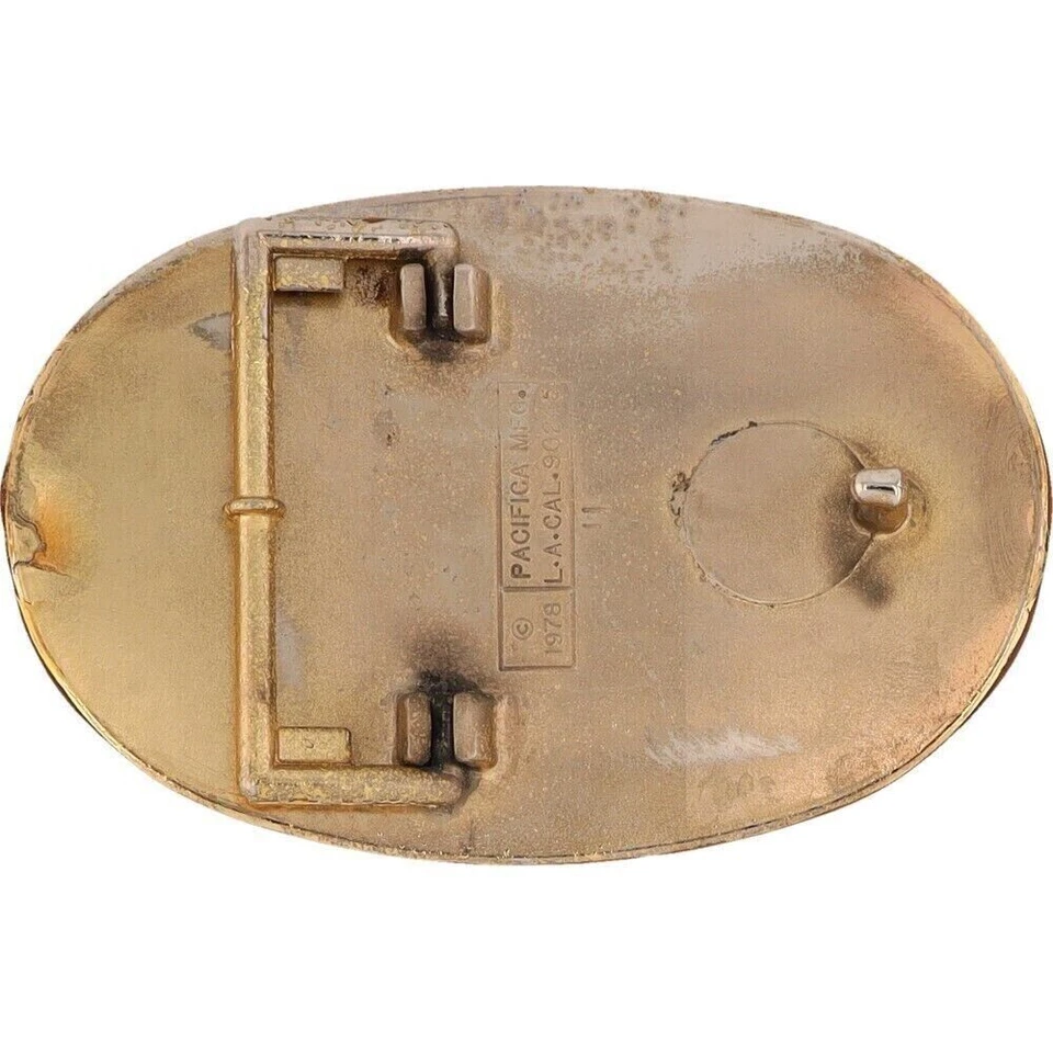 Fleetwood Mac Aucoin Pacifica 摇滚音乐嬉皮乐队 70 年代复古皮带扣 — 第 2/4 张图片