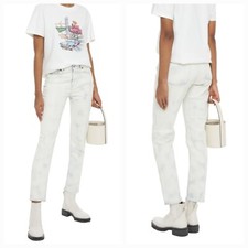 IRO Vendom Bleached High Rise Jeans Size 28
