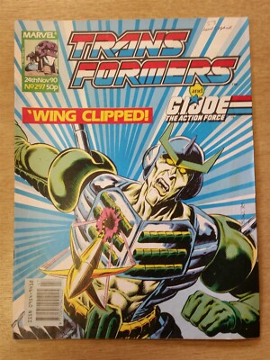 TRANSFORMERS #297 24TH NOVEMBER 1990 BRITISH WEEKLY MARVEL UK COMIC