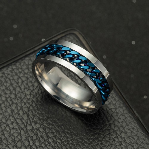Sz6-11 Mode Silberkette Titanium In Rostfreien Stahlbändern Männliche ' - Bild 8 von 15