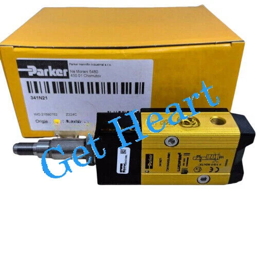NEW Parker 341N21 Pneumatic Valve  FedEx or DHL or UPS