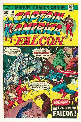 Marvel Captain America and the Falcon Issue #191 Comic Stilt-Man App! 6.0 FN