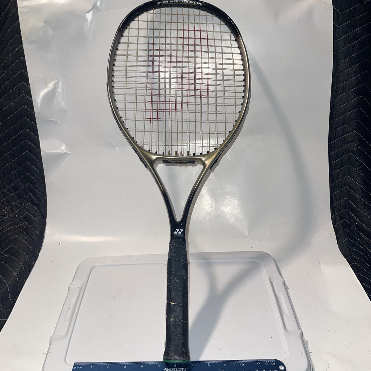 Yonex Racquet G3/45-55lbs Head 110sqr. GraphlexComp. Strung