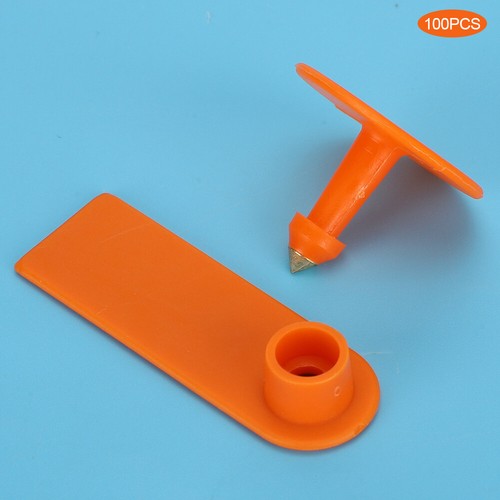 100pcs Animal Ear Tag Identification Anti Lost Non Toxic Marker Accessory Fo NY9 - Picture 7 of 18