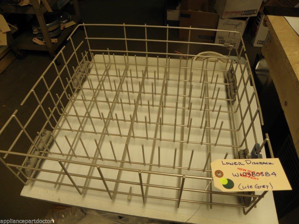 Whirlpool W10380384 Lower Dishrack Replacement No Box