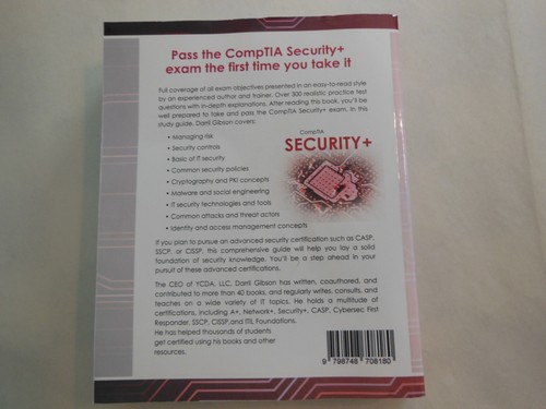 CompTIA Security+ Get Certified Get Ahead: SY0-601 Study Guide by Darril Gibson - Picture 3 of 6