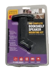 NEW The Complete Bookshelf Speaker Mounting Kit AB2 Black Wall & Ceiling Mount