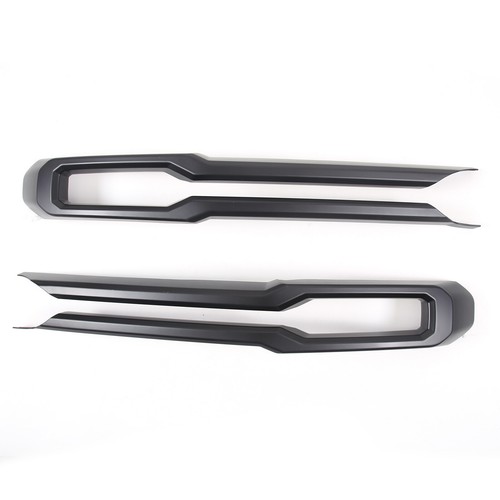 Matt Black Front Bumper Protect Grille Cover Trims Fits Ford Maverick 2022-2023 - Picture 14 of 19