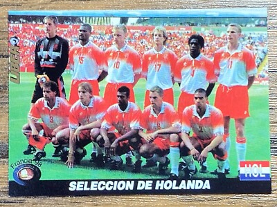1998 Los Super Card's del Mundial Francia - Netherlands #84 for