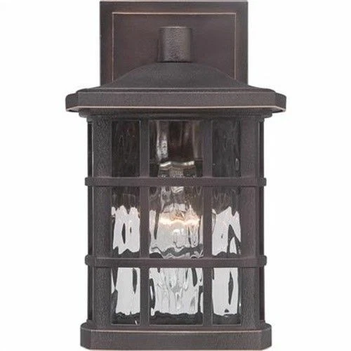 Quoizel SNN8406PN Stonington Small Wall Lantern Fixture, Palladian Bronze 2 Pack - Picture 4 of 5