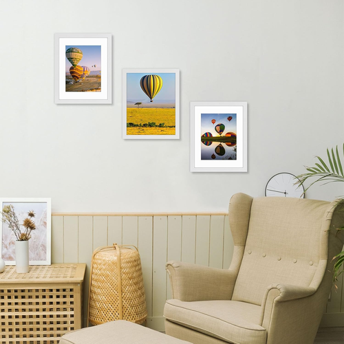 , 11X14 Picture Frame with Mat for 8.5 X 11, 8 1/2X11 Gallery Photo Fr - Picture 8 of 12