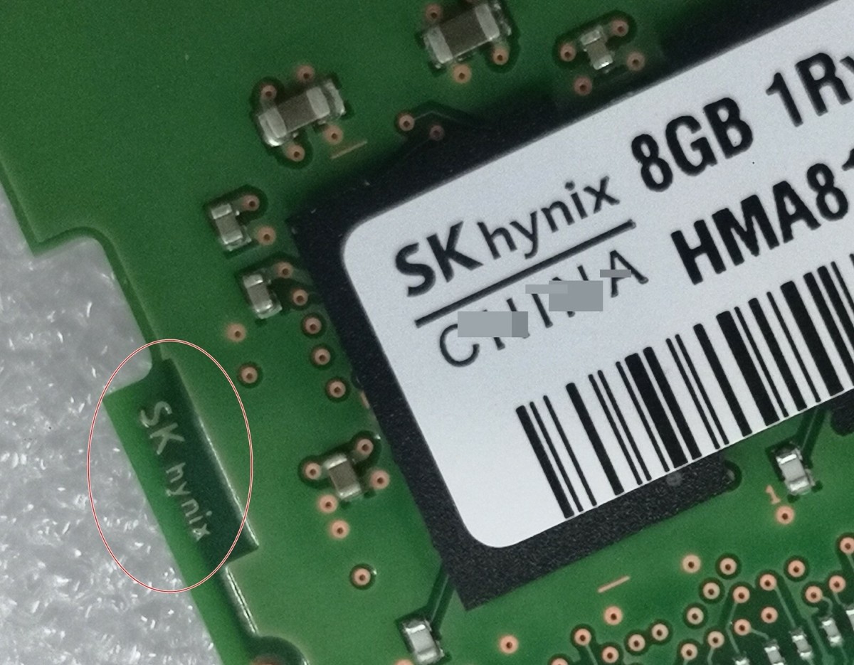SK Hynix 8GB DDR4 2400 Laptop SO-DIMM RAM 1Rx8 PC4-19200 SK Hynix 8GB DDR4 2400 Laptop SO-DIMM RAM 1Rx8 PC4-19200