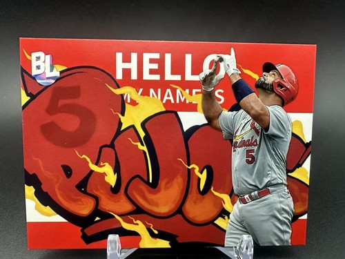 2023 Topps Albert Pujols Roll Call Insert #RC-6 St. Louis Cardinals