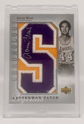 その他 Jerry West Auto upper deck JERRY WEST 2000-01 UPPER DECK LEGENDARY SIGNATURES AUTOGRAPH
