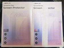 2-JSAUX 3-Pack Tempered Glass Screen Protector for Nintendo Switch 2 2025 NEW 