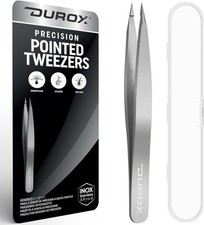 DUROX Ingrown Hair Tweezers-Pointed Tweezers for Ingrown Hair  Splinter