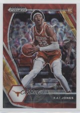 2021-22 Panini Prizm Draft Picks Choice Red Prizm 40/88 Kai Jones #14 he0