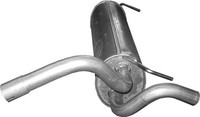 Polmo EndschalldäMpfer SchalldäMpfer Hinten FüR Opel Astra J Caravan Cascada