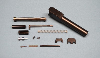 FITS GL0CK 19 UP GRADE SLIDE PARTS KIT SS & 9mm BARREL G 19 G19 GEN 1-3 USA