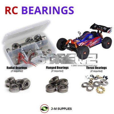 RCScrewZ Metal Shielded Bearing Kit dhk009b for DHK Hobby Optimus GP | SET