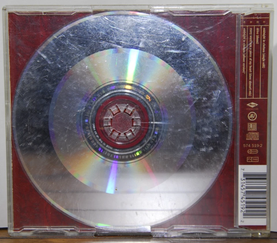 Maxi - CD _ JBJ Records - Midnight in chelsea - Jon Bon Jovi - Zustand EX (1146) - Bild 2 von 4