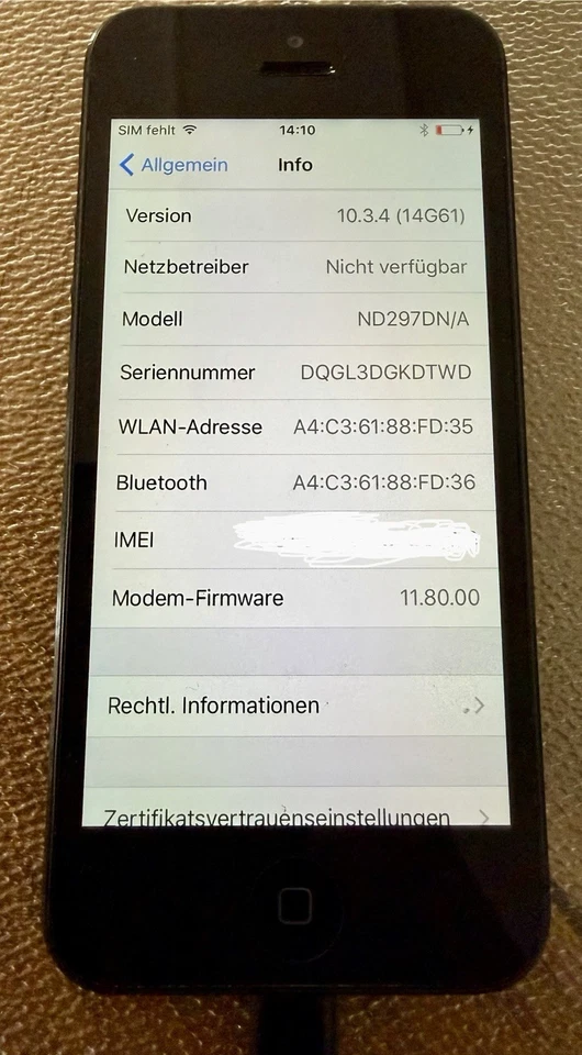 iphone 5 16gb - Bild 2 von 4