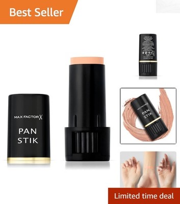 Full Coverage Panstik in 30 Olive - Hydrating Makeup for Medium Skin, 0.4 oz