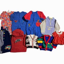 Vintage LOT 85 Kids Youth Mix Size Clothes 80s 90s Y2k Character Sesame Pooh