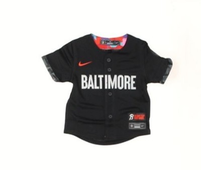 Adley Rutschman Baltimore Orioles Yi Fin Cc Lmtd Jersey Youth Black 12 Mo