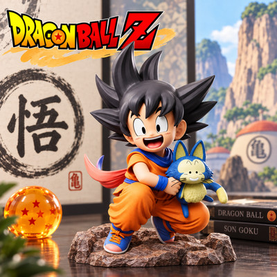 Dragon Ball Z Goku PVC Figure 10cm Anime Collectible Model Toy Gift Yamcha New