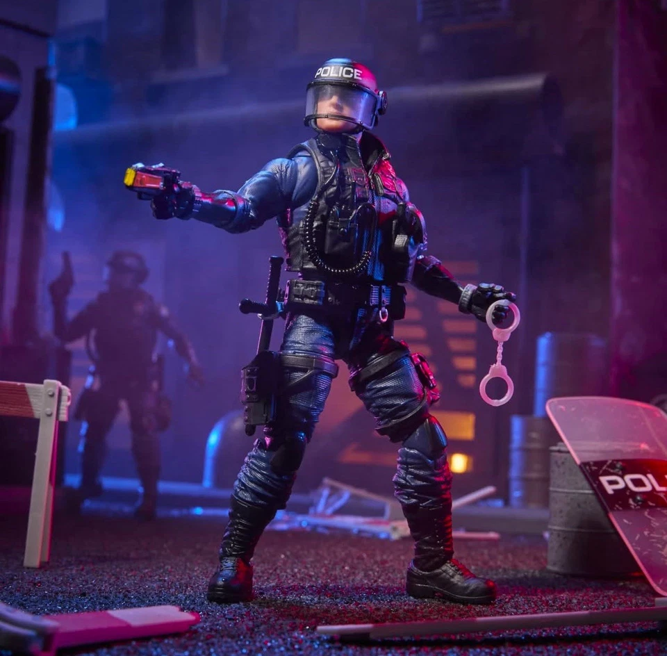 G.I. Joe Classified Series Legacy Action Joe Police Emergency Unit (Hasbro) - Image 4 of 4