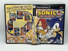 Sonic Mega Collection Plus (PlayStation 2, 2004) Clean Tested - LN Disc