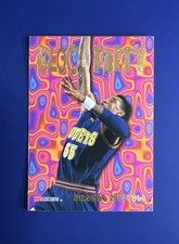 1995 Skybox NBA Hoops Dikembe Mutombo Block Party 4 of 25 Denver Nuggets