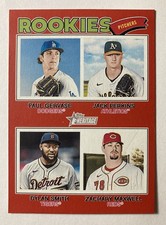 2026 Topps Heritage Rookies Short Print #375 Red Border SP