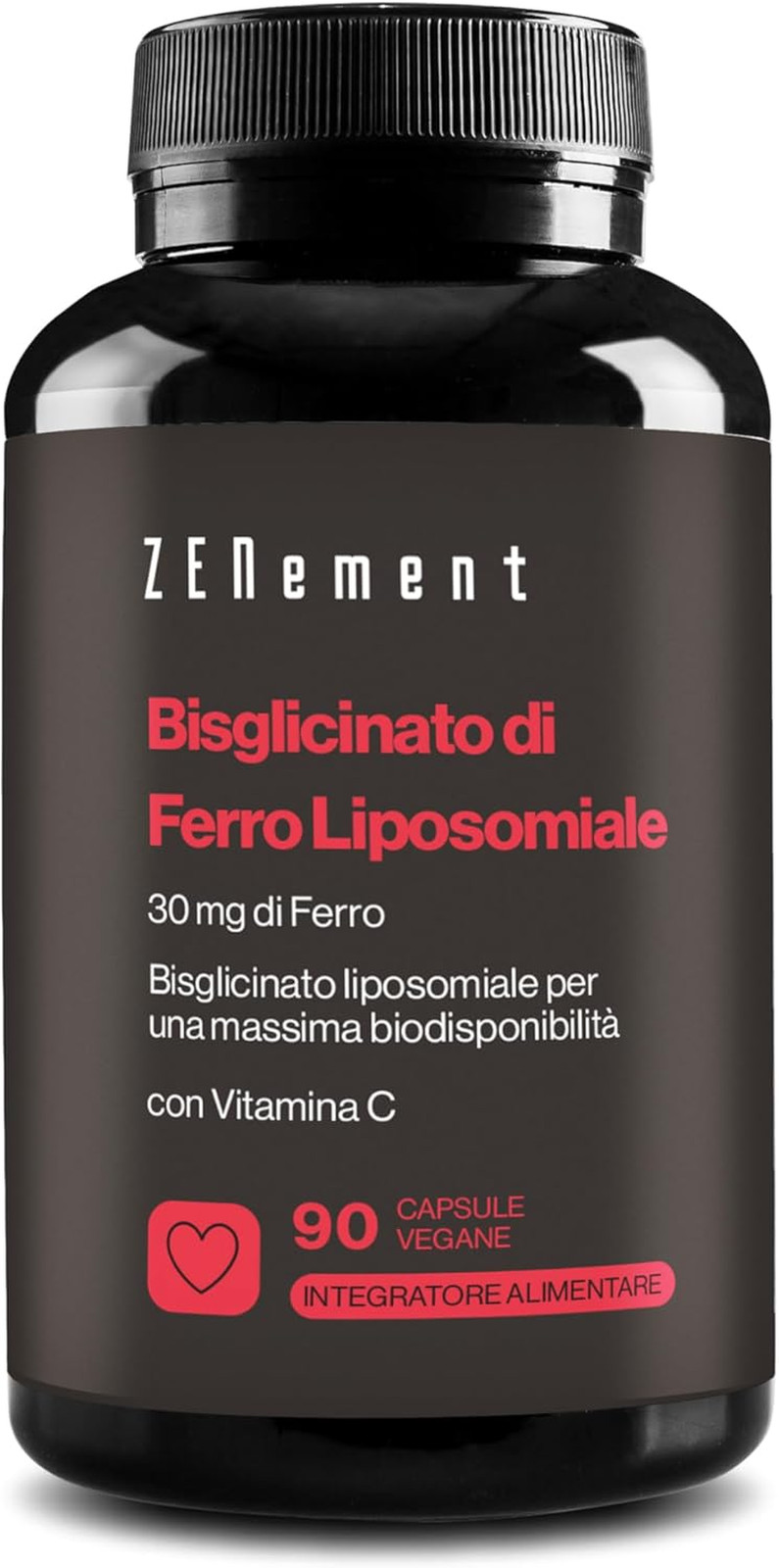 Ferro Liposomiale 30 mg + Vitamina C | Performance e Recupero Muscolare