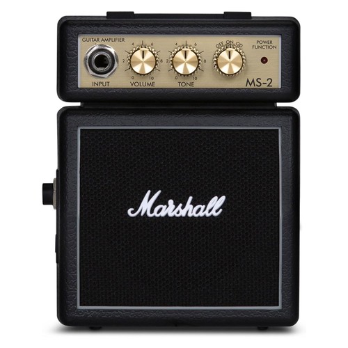 Marshall MS-2 Gitarren-Verstärker Micro Amp mit keepdrum Klinkenkabel - Bild 2 von 6