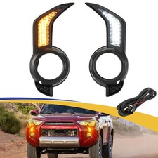 Fits For Toyota 4runner 2014-2024 Daytime Running Light Drl Fog Lamp W Turn