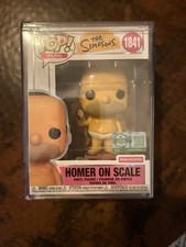 Funko Pop! Plus: HOMER On Scale #1841 The Simpsons Funko Shop Exclusive LE 5000