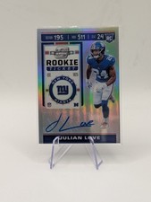 2019 Contenders Optic - Holo Prizm Rookie Ticket Auto Julian Love #170 (AU, RC)