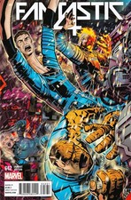 FANTASTIC FOUR #642 (2014) ROBINSON / KIRK ~MICHAEL GOLDEN VARIANT ~ UNREAD NM