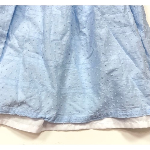 Edgehill Collection Blue Swiss Dot Dress Girls 5 - Picture 5 of 8