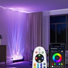 RGB LED Wall Light Projector - Mood  Ambient Lighting for Any Room