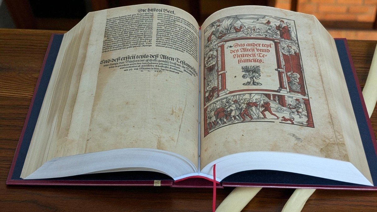 RARE 1531 Zurich Bible – Zürcher Bibel Froschauer