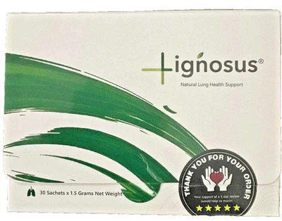 HEALTH PLUS Lignosus | Best Natural Respiratory Health Supplement - 30 Sachet Box