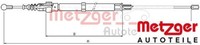 Metzger 10.7508 Seilzug FüR Feststellbremse Handbremsseil Bremsseil