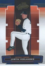Justin Verlander, Tigers, 2005 Absolute Memorabilia Rookie Card, #100