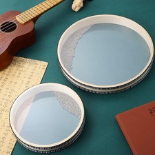 2 Pcs Steel Beads Drum Ocean Hand Disc Instrument Music Instruments